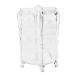 Cosmetic Makeup Cotton Pads Organizer & Nail Art Storage Box | Transparent Cotton Wipe Holder - Buy Online on SooperMarket.com