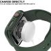 6 Pack Hard PC Case + Tempered Glass for Apple Watch 44mm SE(2022) Series 6/SE/5/4 - Ultra-Thin Scratch Resistant Protective Cover - Black/Blue/Green/Starlight/Clear/Rose Gold - Buy Online on SooperMarket.com