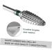 minkissy Nail File Drill Bit Tools Nail Tools Nail Art Supplies Nail Art Tools Nail Files Nail Grinding Head Nail Art Accessories Exfoliating - Buy Online on SooperMarket.com