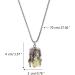 Oralgo Halenkette Dragonkette - Luminous Pearl Pendant Necklace with Natural Stones & Titanium Steel Charm Accessories - Buy Online on SooperMarket.com
