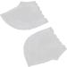 Silicone Jersey Socks for Achilles Tendon Relief | Pain-Relieving Elastic Foot Care - Anti-Cracking Purple & White - Buy Online on SooperMarket.com