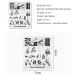 KADS Nail Stamping Plate Chinese Style Nail Art Stamp Template bamboo Lotus DIY Image Template Manicure Stamping Plate Stencil Tools (CN028) - Buy Online on SooperMarket.com