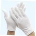 minkissy 24 Pairs Hand Care Laboratory Coin Cotton Industrial Hand Work Moisturizing White Plate - Buy Online on SooperMarket.com