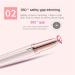 Buy Eyebrow Hair Remover with LED Light - Rechargeable Electric Precision Trimmer for Women - Painless Portable Razor in Rose Gold - Flawless Hair Removal for Lips Nose & Chin - Buy Online on SooperMarket.com