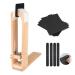 FASTTOBUY Stitch Pony, Leather Stitching Pony Table Desktop Pony,Leather Sewing Pony Horse Clamp with 4 Sand Strips and 4 Sand Papers for DIY Hand Stitching Leather Clamping 45cm Desktop Pony