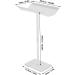 Socobeta Acrylic Hair Extension Stand Double Sided Design Washable Hair Extension Rack Transparent Sectioning Display Hair Extension Holder for Salon Home - Buy Online on SooperMarket.com