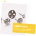 Healeved Foot Bearings Hole Design Bearing Sanding Discs Bearing Pedicure Sanding Slices Bearing Electric Foot Bearing Tool Grinding Feet Stainless Steel Universal - Buy Online on SooperMarket.com