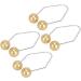 Dimple Trainer Improved Smile Dimple Maker Balls Portable for Face Cheeks (Gold) - Buy Online on SooperMarket.com