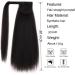 30 Inches Afro Kinky Straight Wrap Around Ponytail Long Afro Yaki Straight Ponytail Extensions for Women Girls Pony Tails Hair Pieces Dark Auburn Brown 30 inch magic ponytail 33# - Buy Online on SooperMarket.com