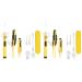 FRCOLOR 2pcs Ear Wax Removal Ear Wax Removal kit Ear Wax Removal Tool Ear Cleaning kit Tool with Led Yellowx2pcs 14x2x2cmx2pcs