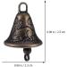 Yarnow Vintage Antique Wind Bells - 20 Piece Craft Set for Dog Cat Collars Key Rings & Feng Shui Decor - Buy Online on SooperMarket.com