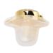 Heart-Shaped Baby Pacifier Nipple with Rhinestones - Safe & Flexible Gold Design for International Shipping - Buy Online on SooperMarket.com