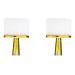 TsoLay 2X Barber NeCk Duster Cleaning Face Hair Brush for Hair Cutting SweePing Brushes Cleaner Barber AccESSories Tool Gold