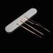 3 Pcs Stainless Steel Double-Headed Ear Pick Earwax Removal Kit | Ear Cleansing Tool Set - Buy Online on SooperMarket.com