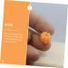 ibasenice 250 Pcs Artificial Orange Fruit Pendant Resin Charms Oranges Decoration Fruit Charms for Jewelry Making Jewelry Making Fruit Charms Miniature Accessories Earrings 3d Food - Buy Online on SooperMarket.com