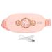 Pilipane waist heating pillows to relieve back pain heating pillows pressing kneading abdominal vibration 10-mode belt warmer massage electrical hip belt device quick heating pillow (voice)