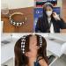 Black and White Plaid Padded Headband for Women - Buffalo Check Hairband for Christmas Party - Buy Online on SooperMarket.com