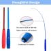 OODOSI Interactive Cat Wand Toy with 2 Poles & 9 Attachments - Fun Feather Toy for Indoor Kittens and Cats - Buy Online on SooperMarket.com