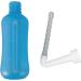 Nasal Rinsing Cleaner Efficient Easy Large Capacity Comfortable Sinus Rinsing Bottle for Sea Water (310ML Blue) - Buy Online on SooperMarket.com