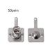 50 Pairs AA/AAA Battery Positive to Negative Conversion Silver Tone Metal Spring Contacts - Replacement Plates for Optimal Performance - Buy Online on SooperMarket.com