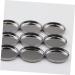 Angoily 15 Eyeshadow Empty Cosmetic Case Empty Makeup Eye Shadow Box Concealer Travel Aluminum Plate - Buy Online on SooperMarket.com