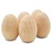 2 Smooth Standable Wooden Easter Eggs to Paint Quality Large Wooden Eggs for Crafts Wooden Easter Egg Paint 4-3/8 in by Woodpeckers 4-3/8 Pack of 2