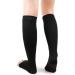 Ruilogod 1 Pair Size M Black Warm Elastic Calf Compression Sleeves Lower Leg Shaper Bands Wrap Stockings - Buy Online on SooperMarket.com
