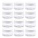 12PCs Small cans Mini doses 100ml/80g empty clear plastic Small container Roben cosmetics wide mouth plastic container Small can with lid for cream doses doses DIY mucus cream container