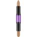 CCbeauty Cream Contour Stick Dual-Ended Contouring Stick Makeup For Light And Fair Skin Tones Face Shaping Makeup Pen Lightweight Blend Smooth Colour Corrector Concealer Stick Amber/Soft Amber CC04(AMBER / SOFT AMBER) 1 count (Pack of 1)