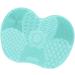 Dajidafu Women Eyeshadow Foundation Concealer Makeup Brush Cleaning Mat Hotel Portable Nonslip Eyebrow Pen Silicone Washing Pad Green - Buy Online on SooperMarket.com