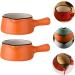 MAGICLULU 6 Pcs Mini Sauce Dish Milk Pasta Cooker Condiment Pot Coffe Creamer Espresso Mugs Coffee Mini Butter Seasoning Serving Dishes Dipping Sauce Bowls Sushi Drying Rack Ceramics Baby 8X5X3CMx3pcs Orangex3pcs - Buy Online on SooperMarket.com