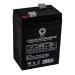 SPS Brand 6V 4.5Ah Replacement Battery for CooPower CP6-4.5 Sealed Lead Acid AGM VRLA