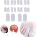 Silicone Toe Guards - 10 Pairs for Overlapping Toes - Protect & Separate Toes - Ideal for Daily Activities - Buy Online on SooperMarket.com