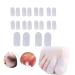 Soft Silicone Toe Cushion Tube - 10 Pairs Toes Protector for Friction Prevention and Pain Relief - Buy Online on SooperMarket.com