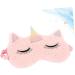 Child's Pink Embroidered Eye Mask with Makeup Eyeshadow Design - 1 Count - Buy Online on SooperMarket.com