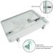 JILoffice A3 Drawing Board  Lightweight Multi-Funtion Drafting Table with Adjustable Measuring System Angle - Buy Online on SooperMarket.com