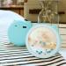 5200MAh Portable Mini Mobile Power Portable Mirror Wireless USB Charging with LED Lighting Mini Vanity Mirror Travel Sensing Lighting-Pink - Buy Online on SooperMarket.com