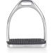 Equinate Stirrups Luna 10cm Stainless Steel | Anti-Slip Rubber Tread | Durable for Adults & Children | Set of 2 - Buy Internationally - Buy Online on SooperMarket.com