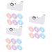 Beavorty 3 Sets Eyelash Tape Foam Eyelash undereye Pads Pink micropore Tape lash Extension Tapes lash Lift Foam Tape Eyelash Patches Make up Non-Woven Fabric Lifting Belt