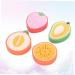 Angoily 12 Pcs Natural Bath Loofah Sponge Exfoliator - Fruit Decor Shower Tool for Exfoliating & Body Scrub - Ideal for Spa & Bath - Buy Online on SooperMarket.com