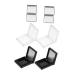 PLAFOPE 1set Empty Eye Shadow Box Glitter Lipstick Eyeshadow Lipstick Storage Case Refillable Lipstick Tray