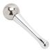 Eye Roller Stainless Steel Massage Portable Cooling Globe Skin Care Accessory 32mm Reduces Fatigue Easy to Use for Travel