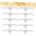 NOLITOY 20 Pcs Eyebrow Guide Measure Tool Microblading Eyebrow Ruler Artifact Disposable - Buy Online on SooperMarket.com