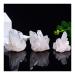 for 50-350g Natural White Crystal Cluster Quartz Crystal Health Reiki Stone Raw Point Specimen Home Decor Raw Crystals Gift Home Decorative Stones (Color : Crystal Cluster Size : 300-350g)