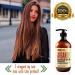 Moroccan Argan Oil Shampoo and Conditioner Set - SLS Sulfate Free - Ideal Gift for Damaged, Dry, Curly, or Frizzy Hair - Thickening Formula for Fine/Thin Hair - Safe for Color & Keratin Treated Hair - Buy Online on SooperMarket.com