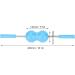 Fascia Muscle Roller - Deep Tissue Massage Tool for Sore Muscles Cramps & Tension Relief | Effective Recovery Device - Buy Online on SooperMarket.com