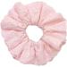 Eye Catching Lace Scrunchies for Women Large Elastic Hair Scrunchy Ponytail Holder Perfect for Everyday Use Pink - Buy Online on SooperMarket.com