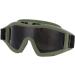 Soluptanisu Tactical Airsoft Glasses - Anti-Fog Military Eye Protection for Paintball & Ski (Green) - Buy Online on SooperMarket.com