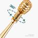 Gold Steel Ear Wax Picker - Earpick Wax Remover Curette for Ear Cleaning - Buy Online on SooperMarket.com