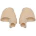 Bunion Protector Toe Separator Breathable Non Slip Silicone Reusable Polyurethane Fiber Easy to 1 Pair Skin Color for Home